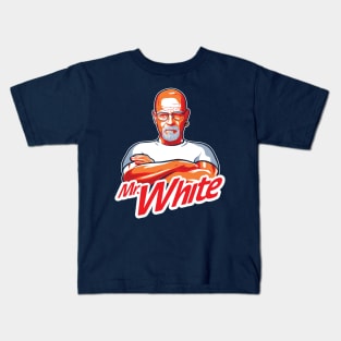 Mr. White on a dark tee Kids T-Shirt